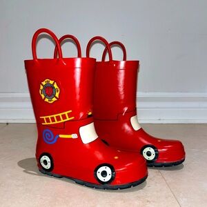 Fire Engine Rainboots